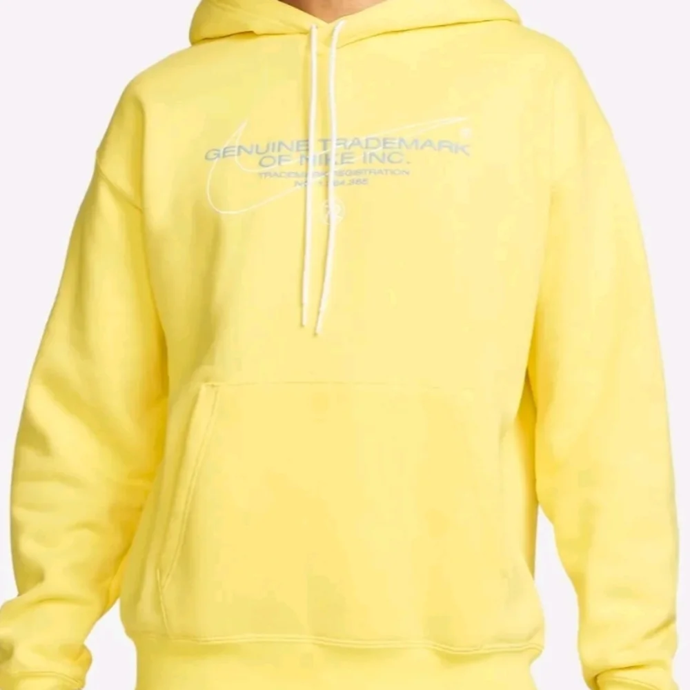 Nike SB Fleece Pullover Skate‎ Heavyweight Hoodie in Yellow Strike Size Large